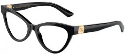 Lunettes de vue - Dolce & Gabbana - DG3394 - 501  BLACK