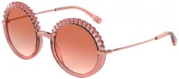 Sunglasses - Dolce & Gabbana - DG6130 - 314813 TRANSPARENT PINK // PINK GRADIENT