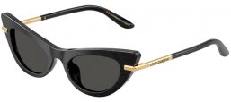 Lunettes Junior - Dolce & Gabbana Junior - DX4008 - 324187  GLITTER BLACK // DARK GREY