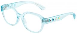 Lunettes Junior - Dolce & Gabbana Junior - DX5004U - 3346  TRANSPARENT SKY BLUE