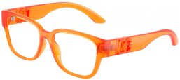 Lunettes Junior - Dolce & Gabbana Junior - DX5006 - 3388  TRANSPARENT ORANGE
