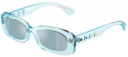 Gafas Junior - Dolce & Gabbana Junior - DX6006U - 33466J  TRANSPARENT SKY BLUE // BLUE MIRROR BLUE