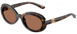 Gafas Junior - Dolce & Gabbana Junior - DX6007U - 502/73  HAVANA // DARK BROWN