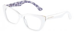 Gafas Junior - Dolce & Gabbana Junior - DX3357 - 3371  WHITE ON BLUE MAIOLICA