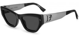 Lunettes de soleil - Dsquared2 - D2 0033/S - 807 (IR) BLACK // GREY BLUE