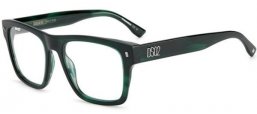 Monturas - Dsquared2 - D2 0037 - 6AK GREEN HORN