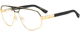 Frames - Dsquared2 - D2 0121 - RHL GOLD BLACK