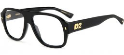 Monturas - Dsquared2 - D2 0125 - 807 BLACK