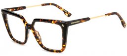 Lunettes de vue - Dsquared2 - D2 0136 - 086 HAVANA