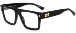 Lunettes de vue - Dsquared2 - D2 0147 - 807 BLACK