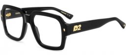 Frames - Dsquared2 - D2 0148 - 807 BLACK