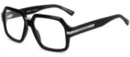 Monturas - Dsquared2 - D2 0162 - 284 BLACK RUTHENIUM
