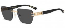 Sunglasses - Dsquared2 - D2 0173/S - 000 (IR) GOLD // GREY