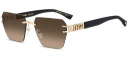 Sunglasses - Dsquared2 - D2 0173/S - J5G (HA) GOLD // BROWN GRADIENT