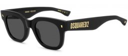 Gafas de Sol - Dsquared2 - D2 0180/S - 807 (IR) BLACK // GREY