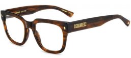 Monturas - Dsquared2 - D2 0181 - EX4 BROWN HORN