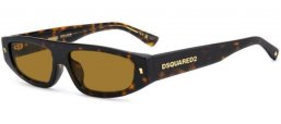 Sunglasses - Dsquared2 - D2 0184/G/S - 086 (70) HAVANA // BROWN