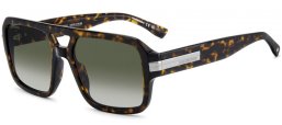 Gafas de Sol - Dsquared2 - D2 0197/S - 086 (9K) HAVANA // GREEN GRADIENT