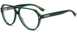 Monturas - Dsquared2 - D2 0204 - 1ED GREEN