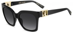 Gafas de Sol - Dsquared2 - D2 0207/S - 807 (9O) BLACK // DARK GREY GRADIENT