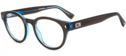 Frames - Dsquared2 - ICON 0014 - 3LG BROWN BLUE