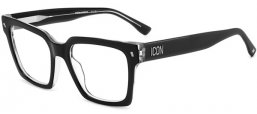 Lunettes de vue - Dsquared2 - ICON 0019 - 7C5 BLACK CRYSTAL