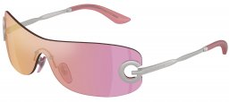 Gafas Junior - Dolce & Gabbana Junior - DX2001 - 13641T  MATTE SILVER // PINK MIRROR GOLD