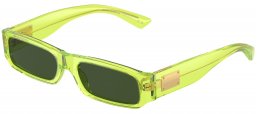 Gafas Junior - Dolce & Gabbana Junior - DX4005 - 344171 TRANSPARENT LIME // DARK GREEN
