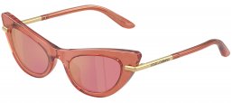 Gafas Junior - Dolce & Gabbana Junior - DX4008 - 3104/Z  GLITTER ROSE // PINK MIRROR GOLD