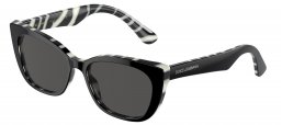 Gafas Junior - Dolce & Gabbana Junior - DX4427 - 337287  BLACK ON ZEBRA // DARK GREY