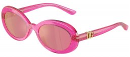 Gafas Junior - Dolce & Gabbana Junior - DX6007U - 3351/Z GLITTER PINK // PINK MIRROR PINK