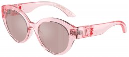 Gafas Junior - Dolce & Gabbana Junior - DX6010 - 3098VS  TRANSPARENT PINK // PINK MIRROR SILVER