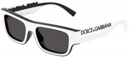 Gafas Junior - Dolce & Gabbana Junior - DX6011 - 346587  WHITE BLACK // DARK GREY