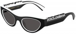 Gafas Junior - Dolce & Gabbana Junior - DX6012 - 345787  BLACK WHITE // DARK GREY