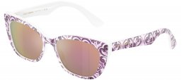 Gafas Junior - Dolce & Gabbana Junior - DX4427 - 34595R  VIOLET MAJOLICA // DARK GREY MIRROR PINK