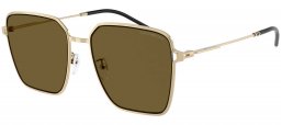 Gafas de Sol - Emporio Armani - EA2159D - 301373  SHINY PALE GOLD // DARK BROWN