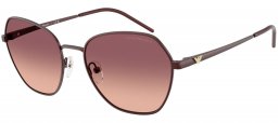 Gafas de Sol - Emporio Armani - EA2161 - 34018D  MATTE BORDEAUX // VIOLET GRADIENT PINK