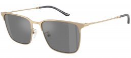 Gafas de Sol - Emporio Armani - EA2164D - 30026G  MATTE PALE GOLD // GREY MIRROR SILVER
