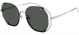 Gafas de Sol - Emporio Armani - EA2168 - 301587  SHINY SILVER // DARK GREY