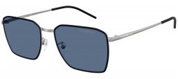 Gafas de Sol - Emporio Armani - EA2172D - 300380  MATTE GUNMETAL // DARK BLUE