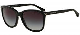 Gafas de Sol - Emporio Armani - EA4060 - 50178G SHINY BLACK // GREY GRADIENT