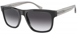 Gafas de Sol - Emporio Armani - EA4163 - 58758G BLACK // GREY GRADIENT