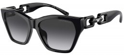 Gafas de Sol - Emporio Armani - EA4203U - 50178G  SHINY BLACK // SMOKE GRADIENT