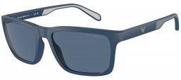 Gafas de Sol - Emporio Armani - EA4219 - 576380  MATTE BLUE // DARK BLUE