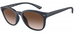 Gafas de Sol - Emporio Armani - EA4225U - 508813  MATTE BLUE // BROWN GRADIENT