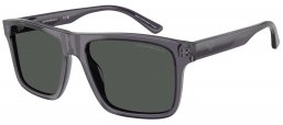 Gafas de Sol - Emporio Armani - EA4232 - 610687  TRANSPARENT DARK GREY // SMOKE
