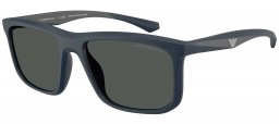 Gafas de Sol - Emporio Armani - EA4234U - 618587  MATTE BLUE // DARK GREY