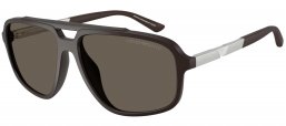 Gafas de Sol - Emporio Armani - EA4236U - 6186/3 DARK BROWN // BROWN