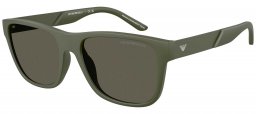 Gafas de Sol - Emporio Armani - EA4243 - 618471  MATTE GREEN // DARK BROWN