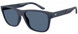 Gafas de Sol - Emporio Armani - EA4243 - 624480  MATTE BLUE // DARK BLUE